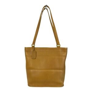 Vintage Coach Tribeca Shopper 9098 English Tan Leather Tote Costa Rica